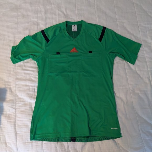 COPY - Adidas Referee Uniform - Green - Picture 1 of 3